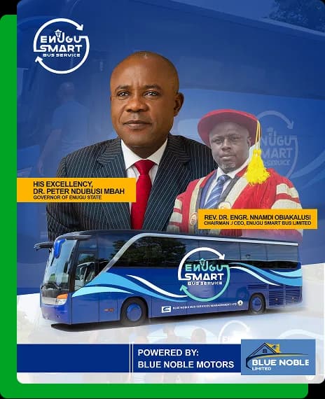 Enugu Smart Bus passenger tapping a smart card